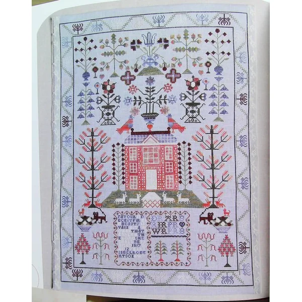 Marquoirs d'Angleterre (dédicace page de garde)