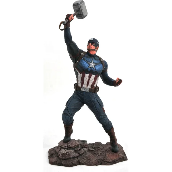MARVEL GALLERY STATUE CAPTAIN AMERICA AVENGERS ENDGAME DIORAMA