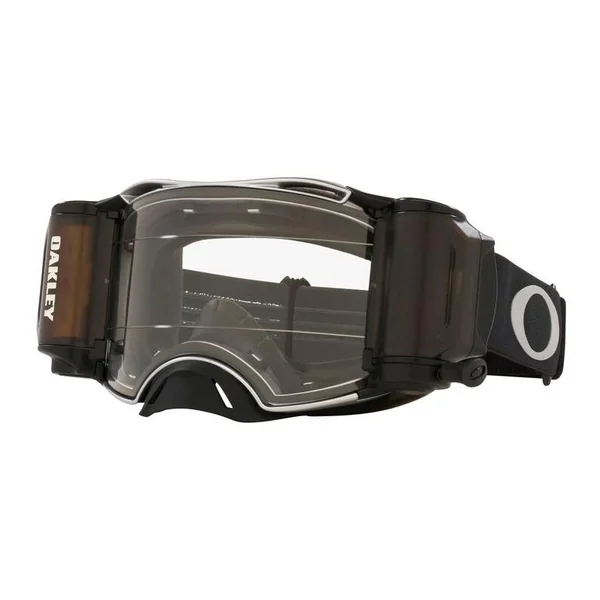 Masque cross AIRBRAKE MX TUFF BLOCKS GUNMETAL BLACK CLEAR ROLL OFF