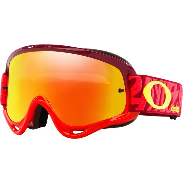 Masque cross O FRAME® MX TLD PAINTED RED FIRE IRIDIUM