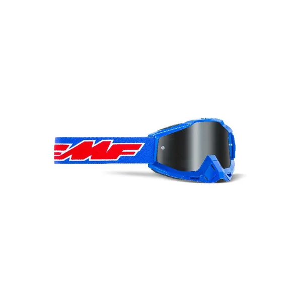 Masque cross POWERBOMB SAND Rocket Blue - Ecran fumé
