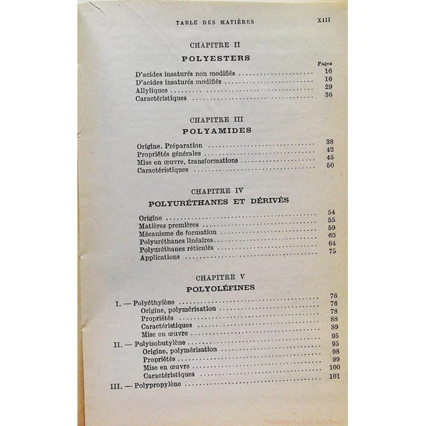 Matières plastiques. Tomes 1,2 et 3 aide-mémoire Dunod