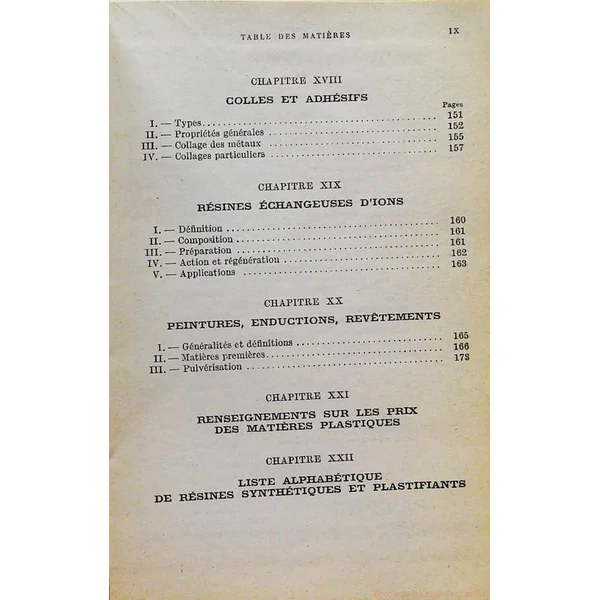 Matières plastiques. Tomes 1,2 et 3 aide-mémoire Dunod