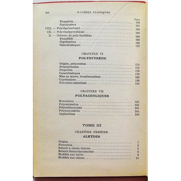 Matières plastiques. Tomes 1,2 et 3 aide-mémoire Dunod