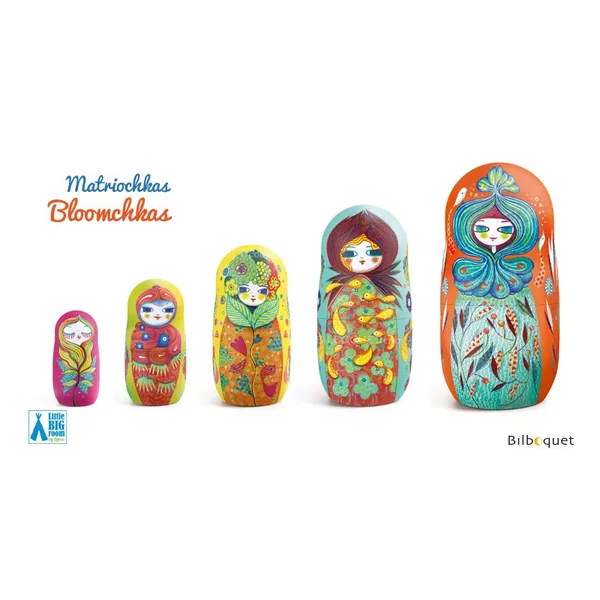 Matriochkas Bloomchkas - Poupées russes décoratives