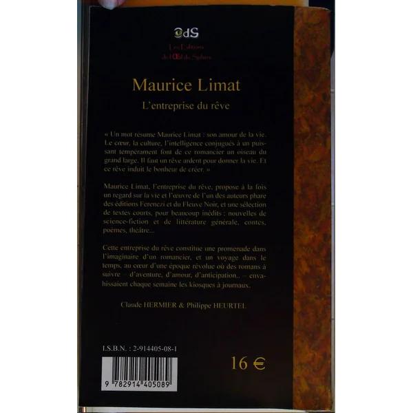 Maurice Limat L'Xentreprise du r^eve