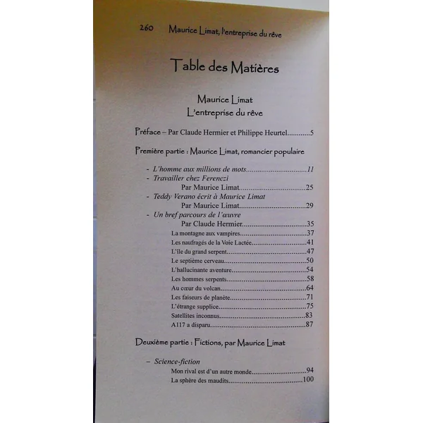 Maurice Limat L'Xentreprise du r^eve