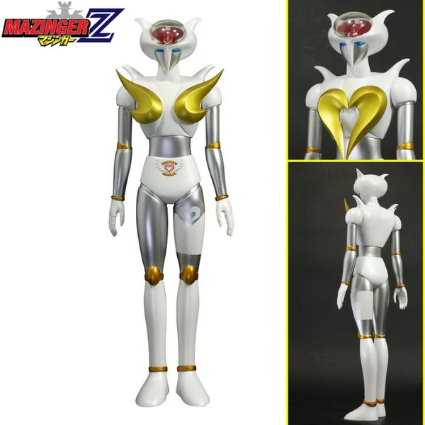 MAZINGER Z Figurine Aphrodai Snowwhite Version SOFVI Bigsize Model Evolution Toy