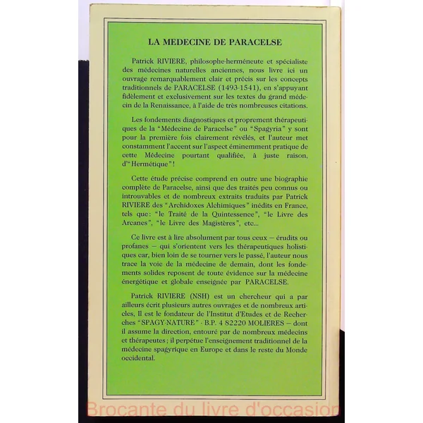 Medecine de Paracelse