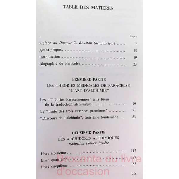 Medecine de Paracelse