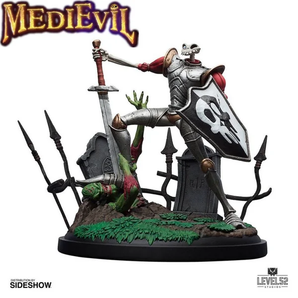 MEDIEVIL Statue Sir Dan Fortesque Level 52 Studios