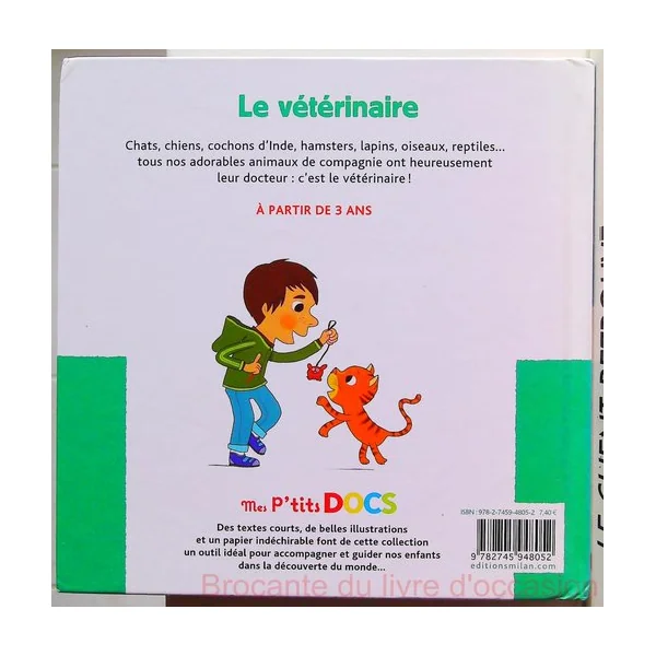 Mes p'>tits docs Lot de 3 livres- titres en description