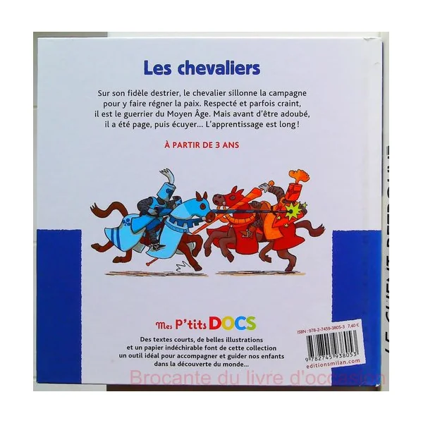 Mes p'tits docs Lot de 4 livres- titres en description
