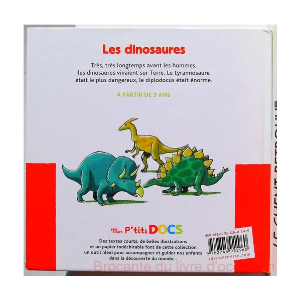 Mes p'tits docs Lot de 4 livres- titres en description