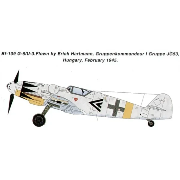 Messerschmitt Bf 109G-6 version tardive