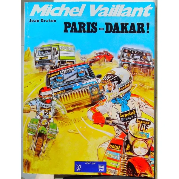 Michel Vaillant Elf-Antar 1-6 Paris Dakar
