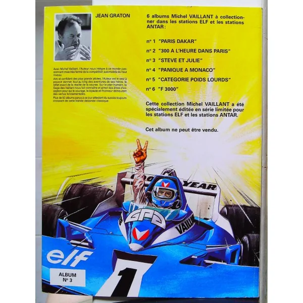 Michel Vaillant -Elf-Antar 3-6 - - Steve Et Julie