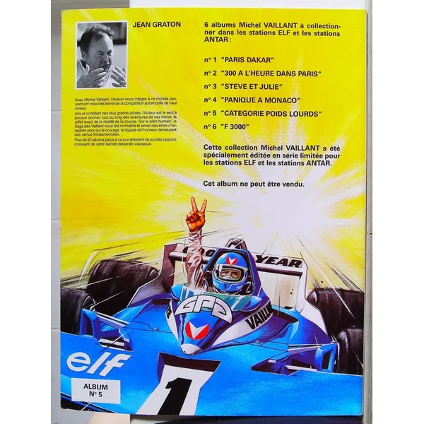 Michel Vaillant Elf-Antar 5-6 - Catégorie poids lourds