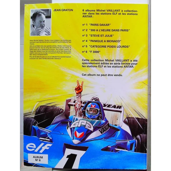 Michel Vaillant Elf-Antar 6-6 - F 3000