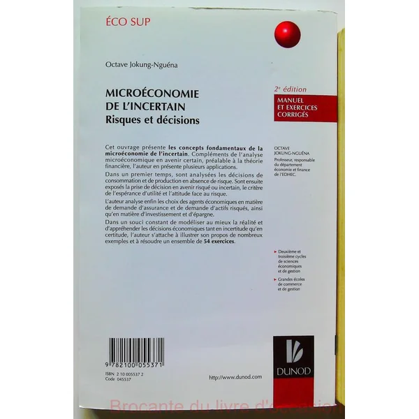 Microéconomie de l'incertain
