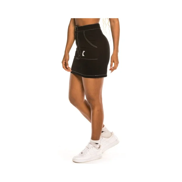 Mini jupe Karl Kani Denim Skirt Noir