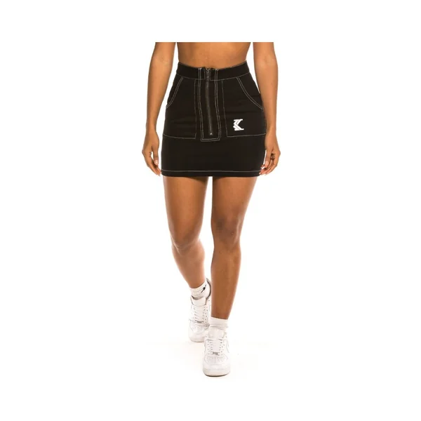 Mini jupe Karl Kani Denim Skirt Noir