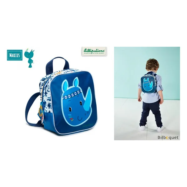 Mini Sac à dos Marius le Rhinocéros