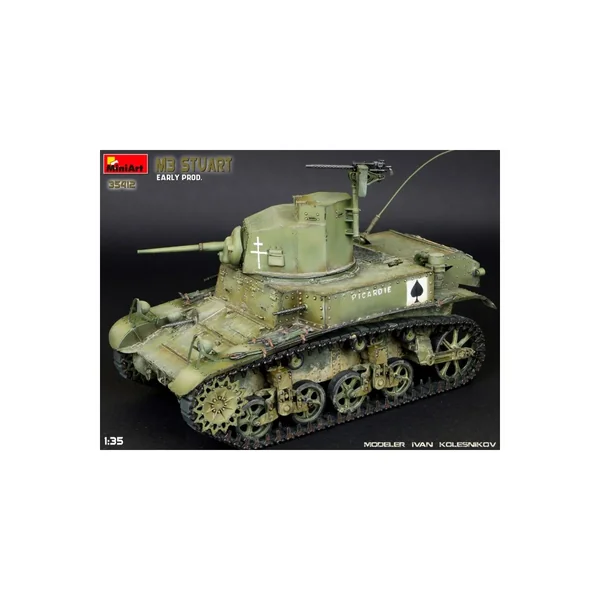 MINIART 35412 MAQUETTE M3 STUART EARLY PROD. 1/35