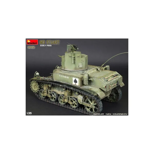 MINIART 35412 MAQUETTE M3 STUART EARLY PROD. 1/35