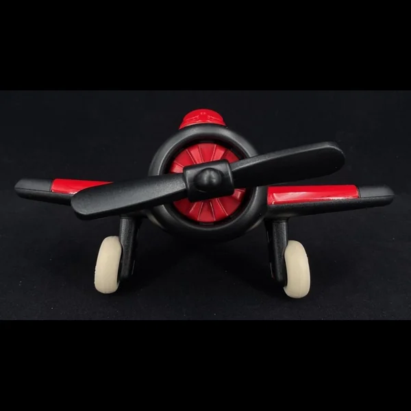 Miniature Vintage Avion Mimmo n°9 Rouge Noir Playforever PLMIM202