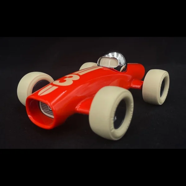 Miniature Vintage de course Malibu n°3 Rouge Playforever PLVERVM202