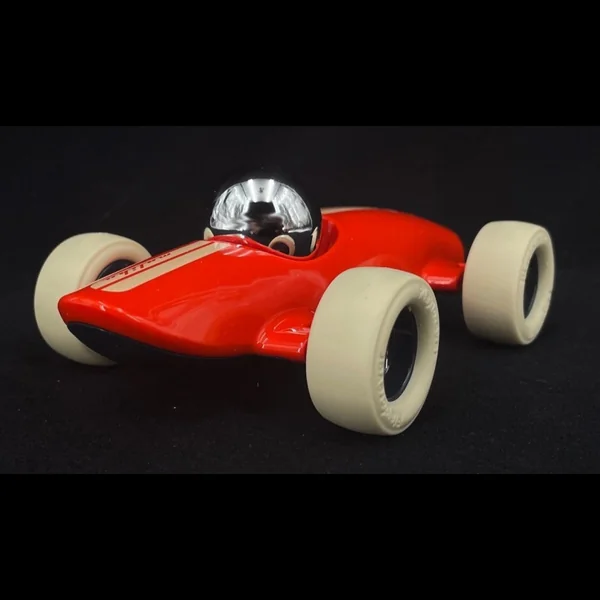 Miniature Vintage de course Malibu n°3 Rouge Playforever PLVERVM202