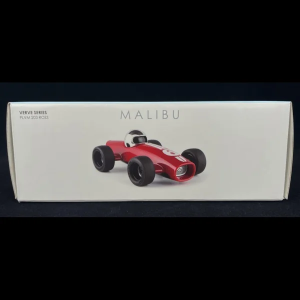 Miniature Vintage de course Malibu n°6 Rouge Playforever PLVERVM203