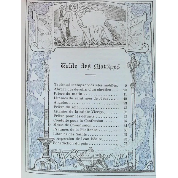 Missel des fêtes chrétiennes