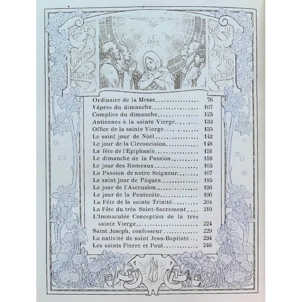 Missel des fêtes chrétiennes