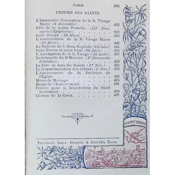 Missel Des Sept Sacrements