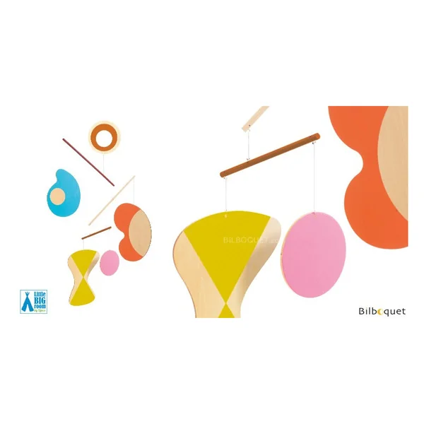 Mobile en bois Abstraction