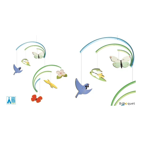 Mobile en bois Printemps - Little Big room