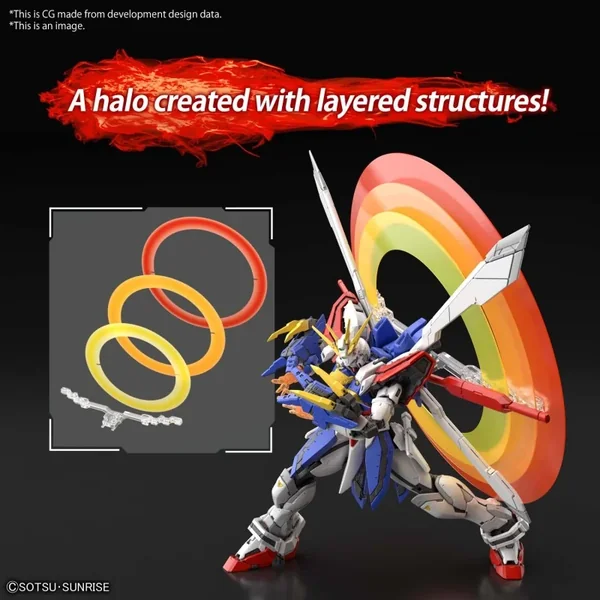 Mobile Fighter G Gundam - RG GUNDAM GOD 1/144