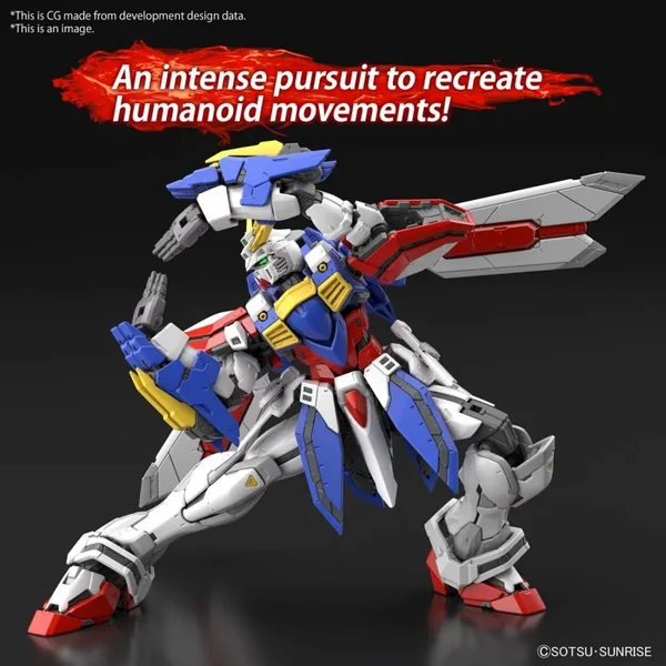 Mobile Fighter G Gundam - RG GUNDAM GOD 1/144