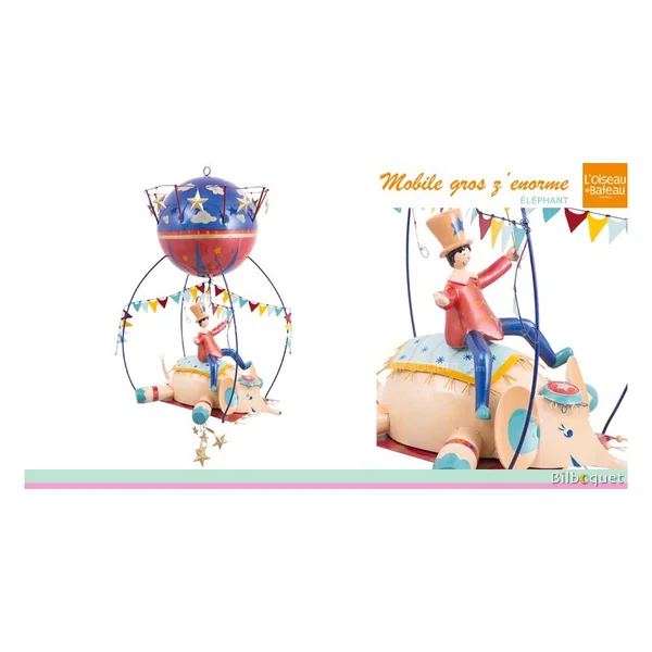 Mobile Gros Z'énorme - Éléphant