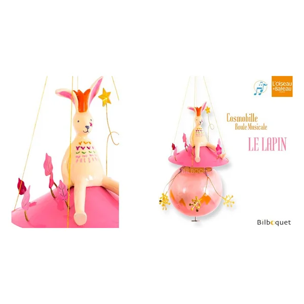 Mobile musical Cosmobille - Le Lapin