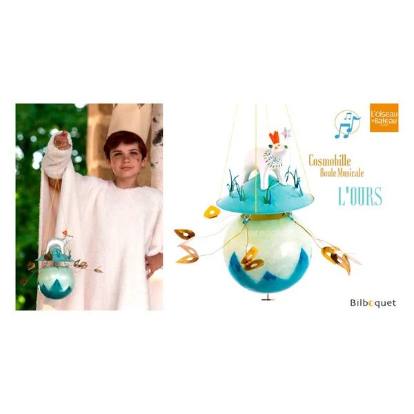 Mobile musical Cosmobille - L'ours