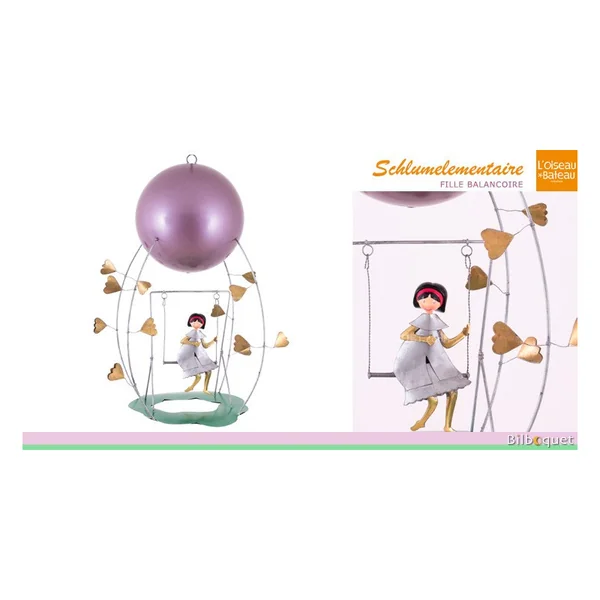Mobile Schlumélémentaire - Fille à la balançoire