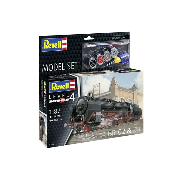 Model Set Express locomotive BR02&Tender 2'2'T30