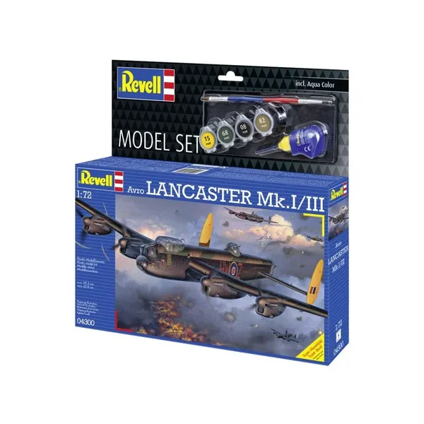 Model Set Lancaster Mk.I/III avec accessoires de base