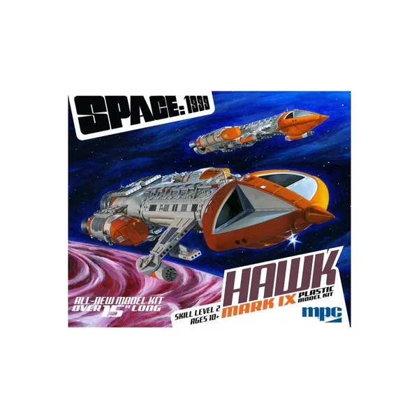 Modèle de science-fiction en plastique Cosmos 1999 - Hawk MK IX 1:48