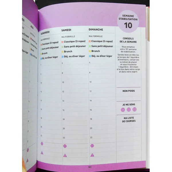 Mon carnet de bord - Spécial femme