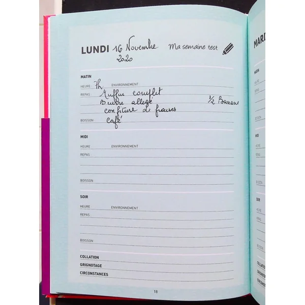 Mon carnet de bord - Spécial femme