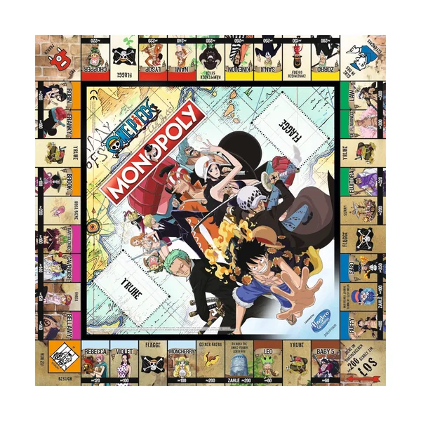 Monopoly - jeu de plateau One Piece (New Case) *ALLEMAND*